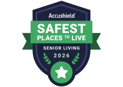 Charter Senior Living of Mequon Recognized as Safest Places to Live™ for 2026